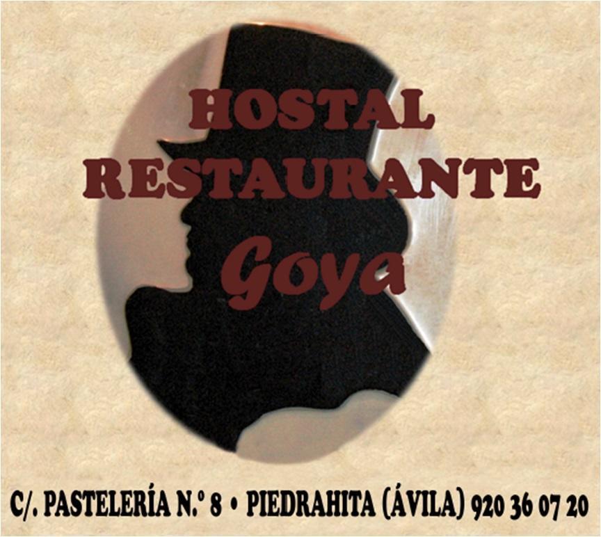 Hostal Restaurante Goya Пиедраита Екстериор снимка